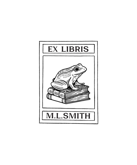 Frog & Books