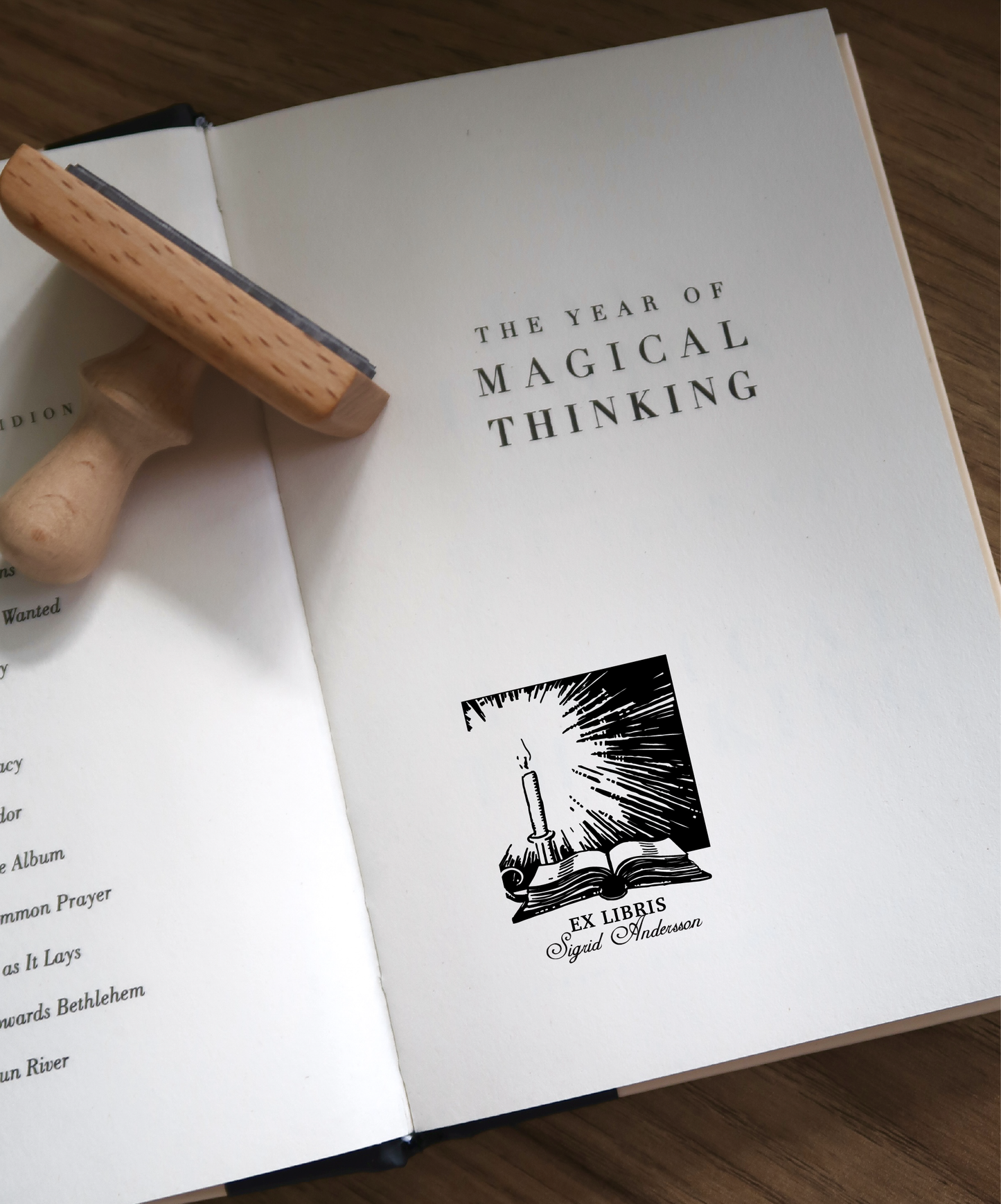 Gothic Book & Candle