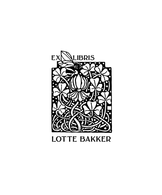 Blooming Clovers & Butterfly